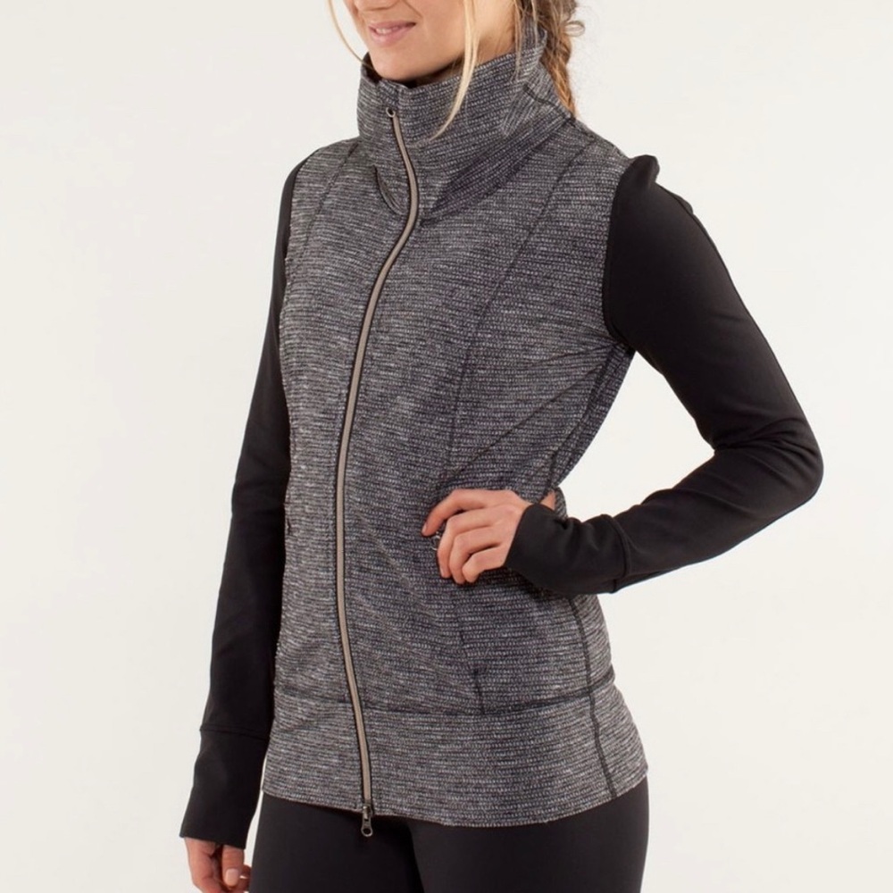 Lululemon coco pique daily yoga jacket